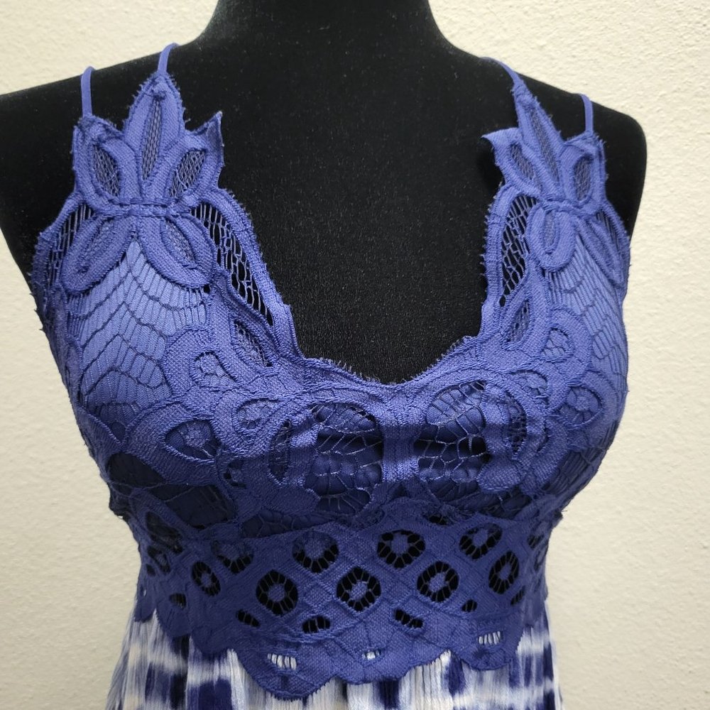 Rue21 Juniors Strappy Sleeveless Dress, Blue, Medium - Picture 3 of 11